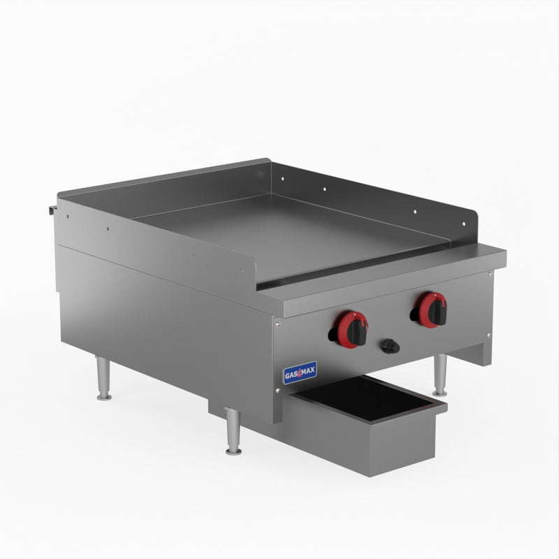 GasMax Two Burner Griddle Lpg RGT-24ELPG