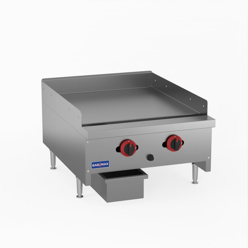 GasMax Two Burner Griddle Lpg RGT-24ELPG