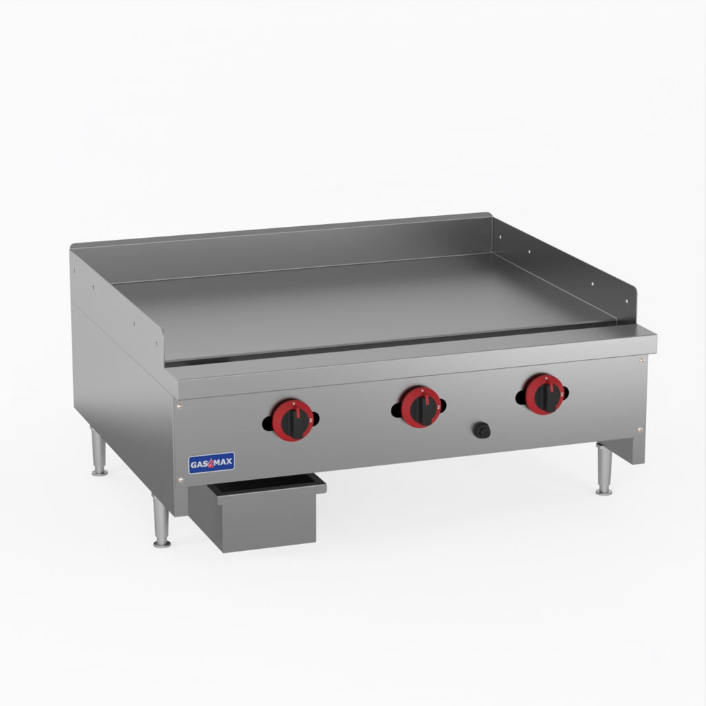 GasMAX Three Burner Griddle RGT-36E