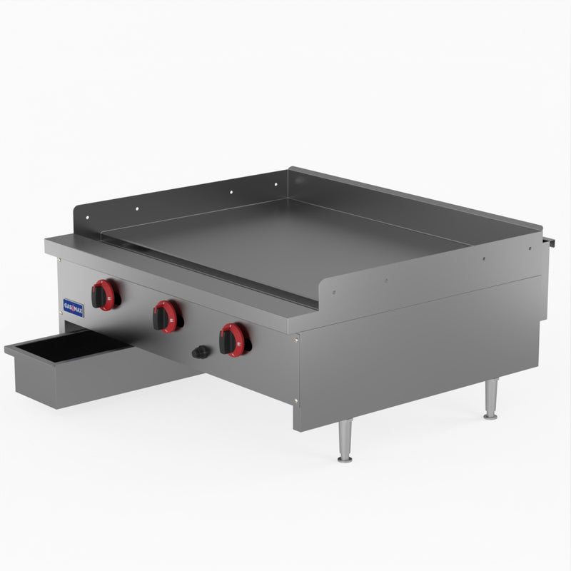 GasMax Three Burner Griddle RGT-36E