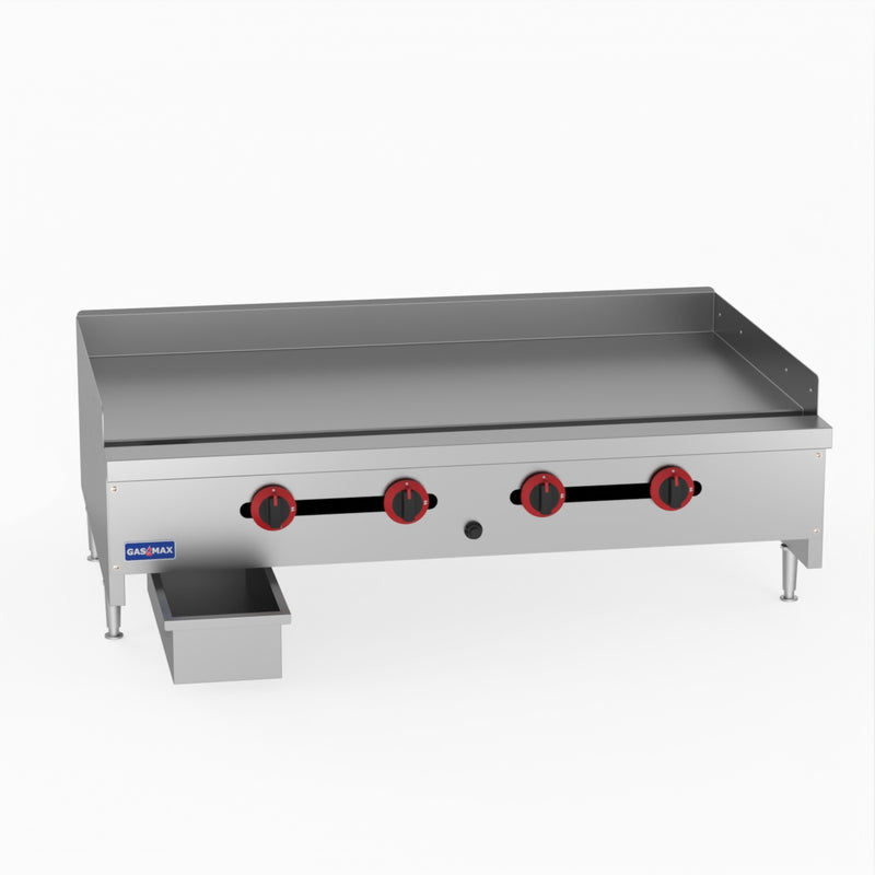 GasMax Four Burner Griddle RGT-48E