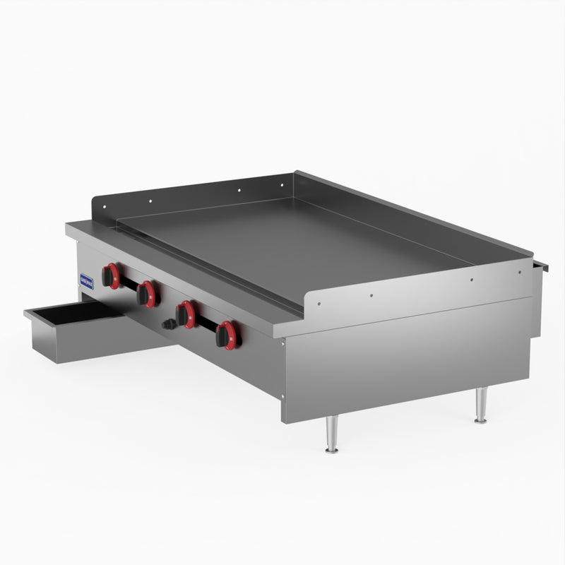 GasMax Four Burner Griddle RGT-48E