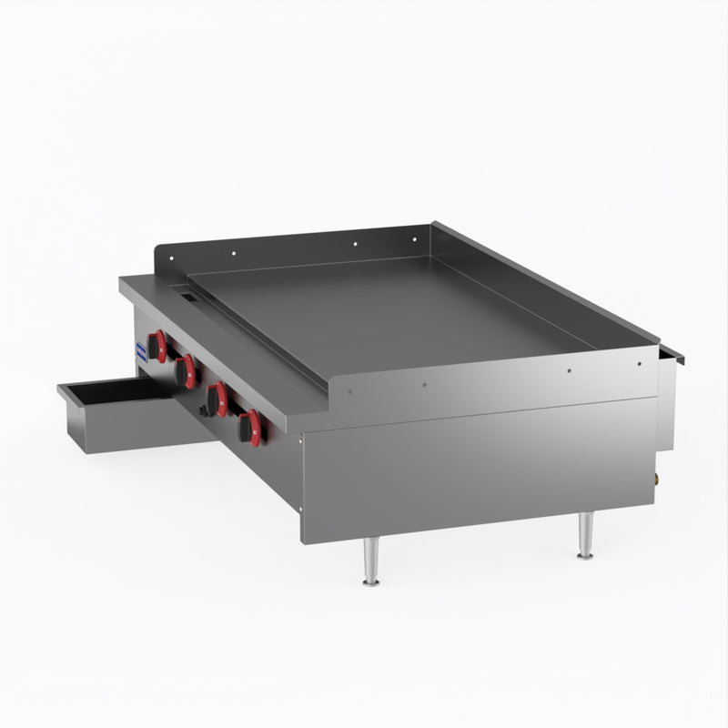 GasMax Four Burner Griddle RGT-48E