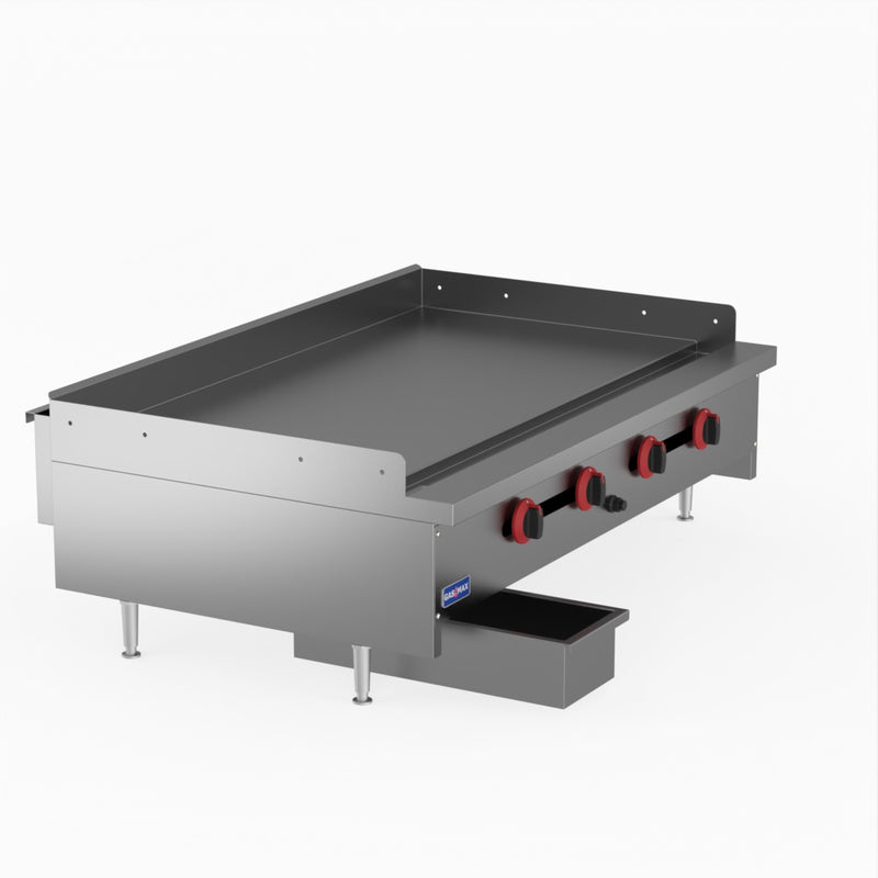 GasMax Four Burner Griddle RGT-48E