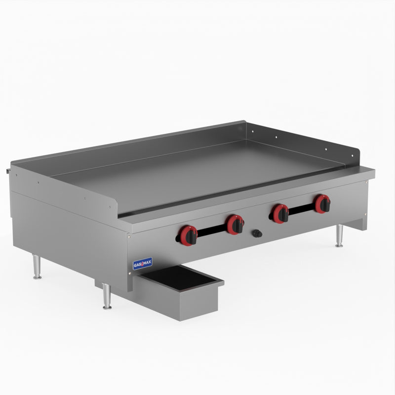 GasMax Four Burner Griddle RGT-48E