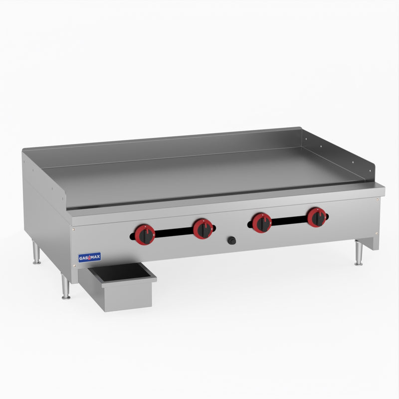 GasMax Four Burner Griddle RGT-48E