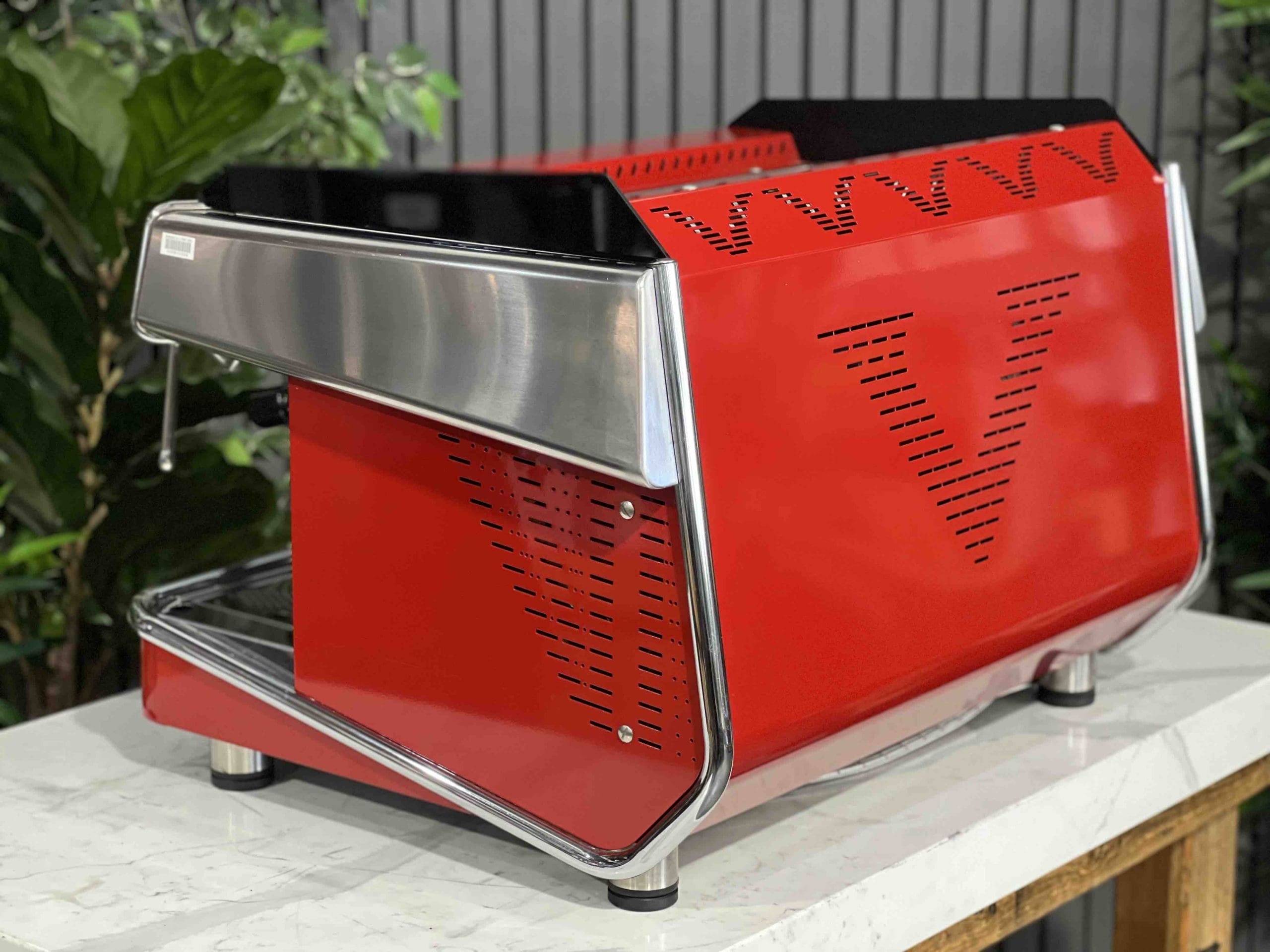 Royal Vallelunga - 2 Group Commercial Espresso Machine - Red