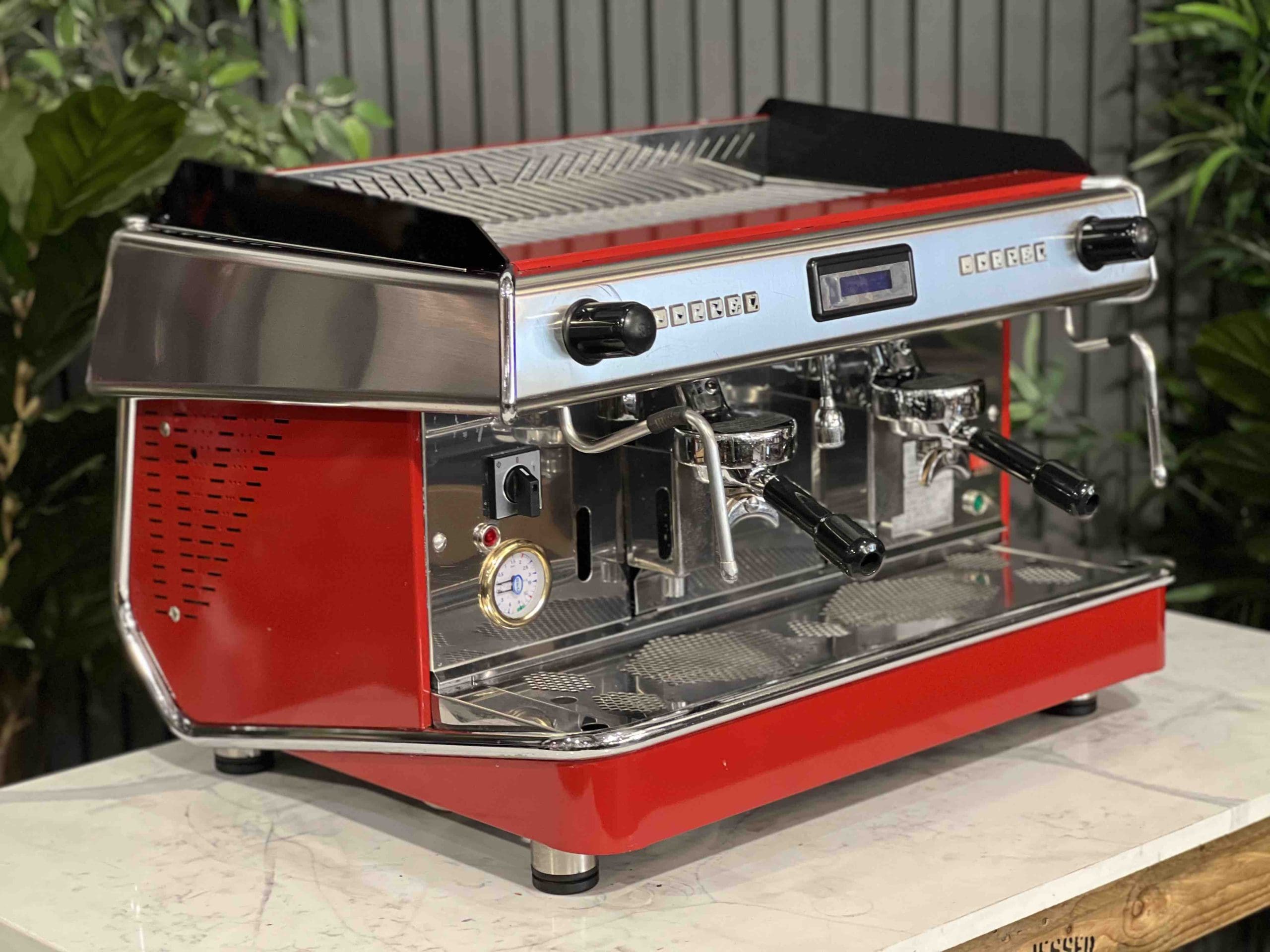 Royal Vallelunga - 2 Group Commercial Espresso Machine - Red