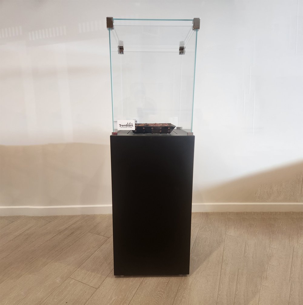 Tremblant Como Black Gas Heater - TREM291