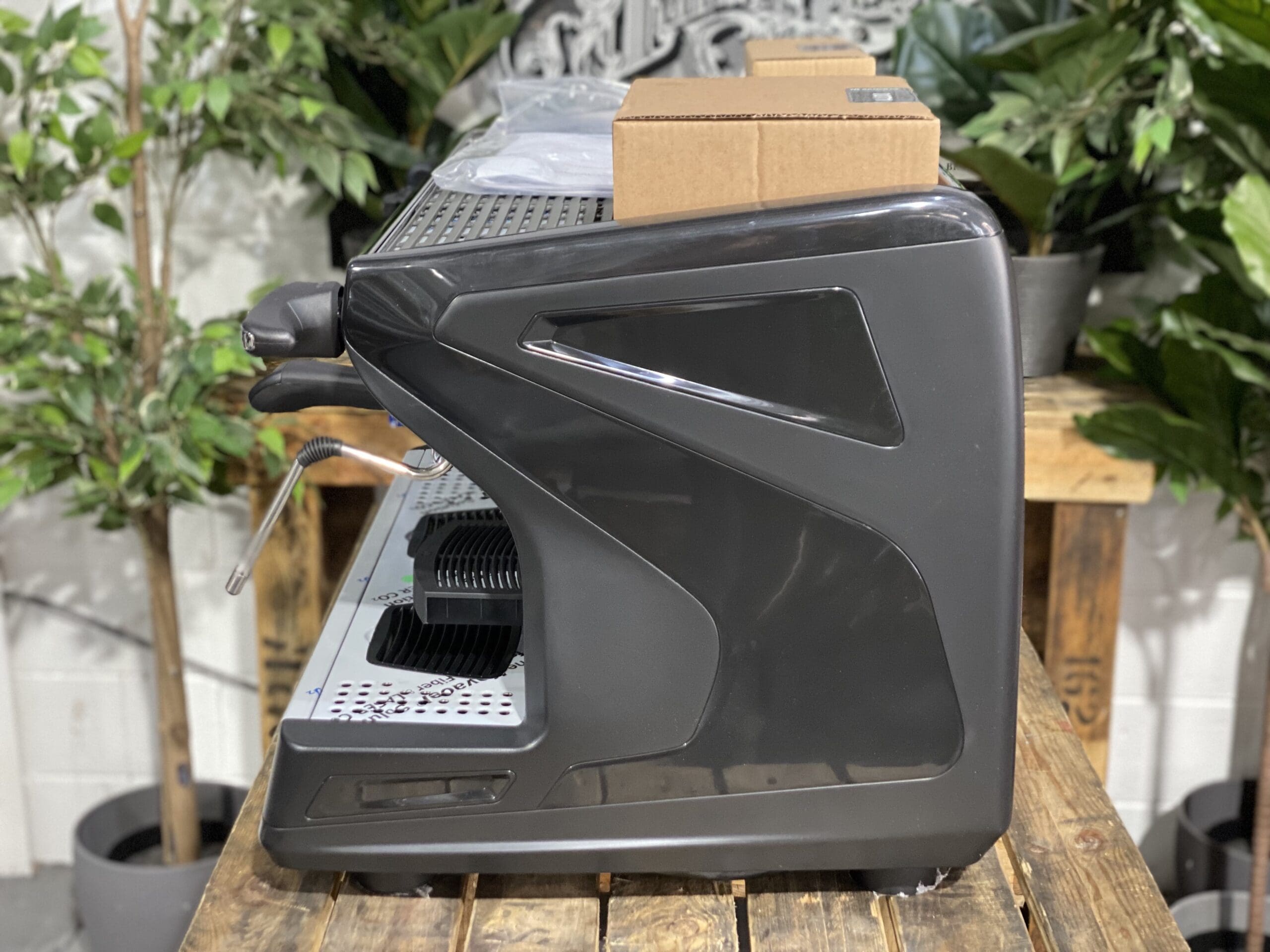 Rancilio Classe 7 iSteam - 2 Group Commercial Espresso Machine - Black