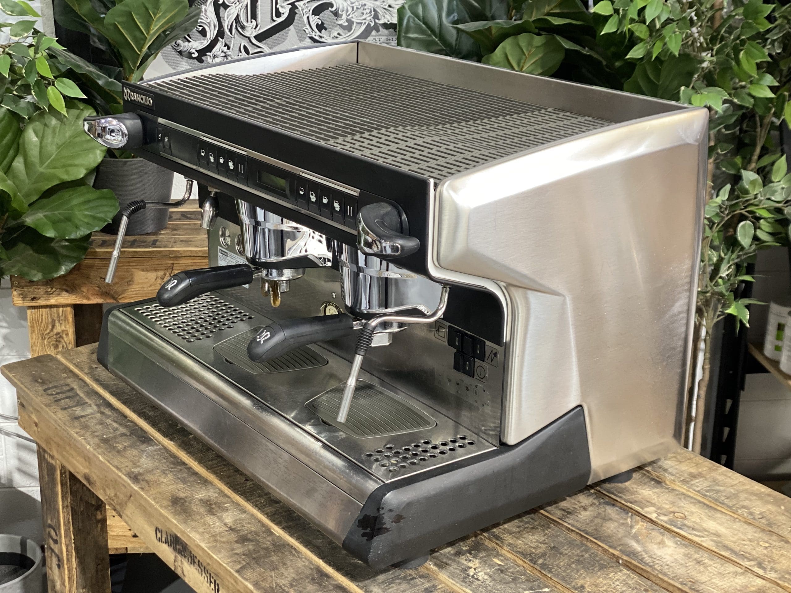 Rancilio Classe 9 - 2 Group Commercial Espresso Machine - Black