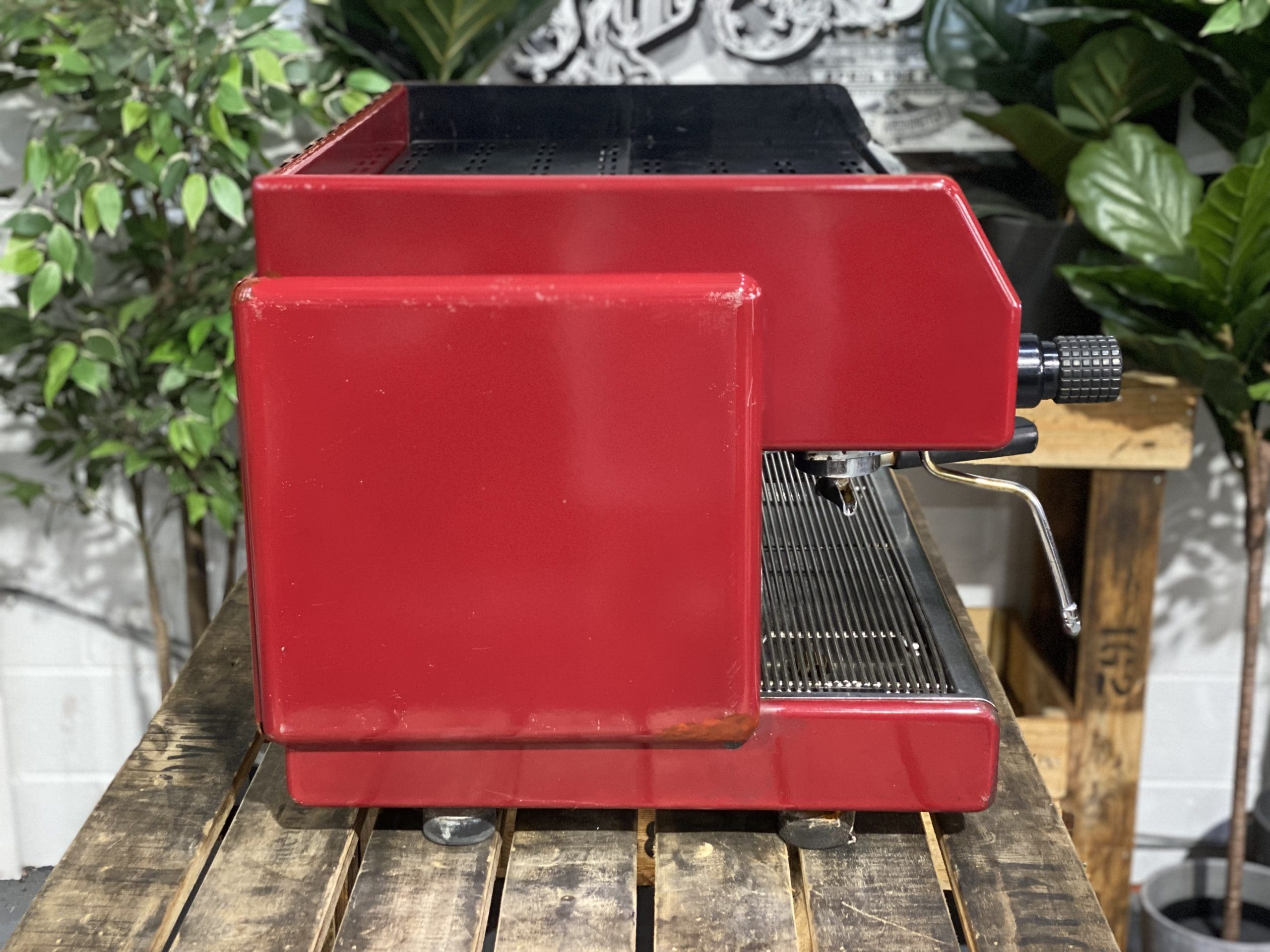 Reneka Plus Low Cup - 2 Group Commercial Espresso Machine - Red