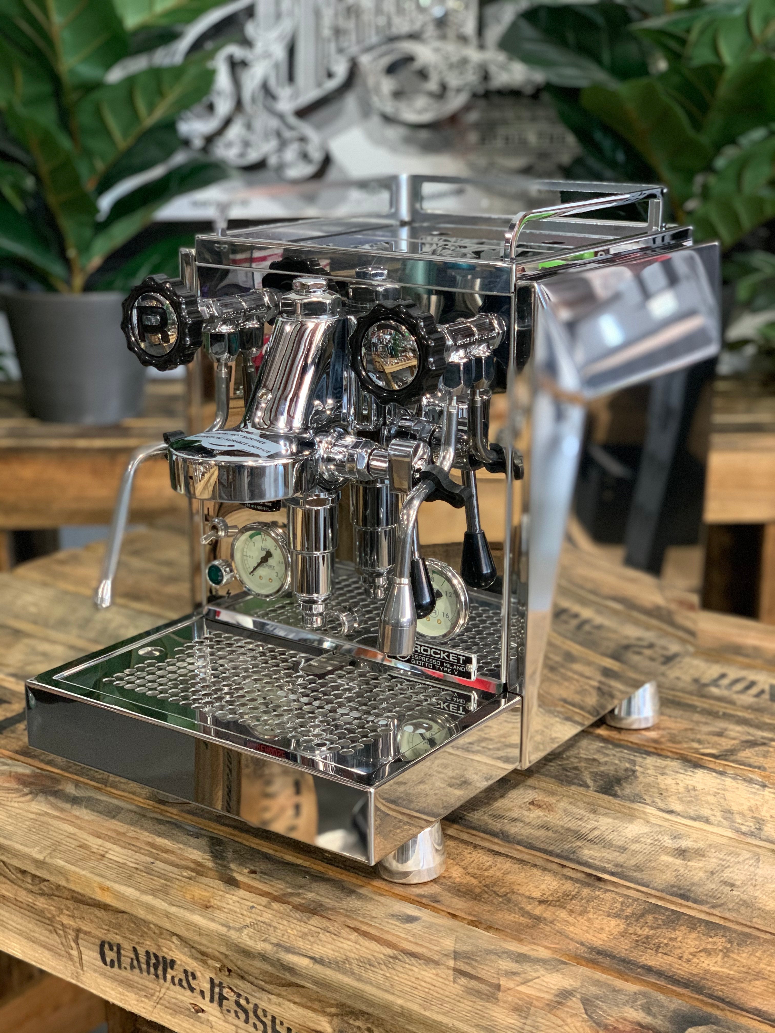 Rocket Giotto Cronometro V - 1 Group Commercial Espresso Machine - Stainless