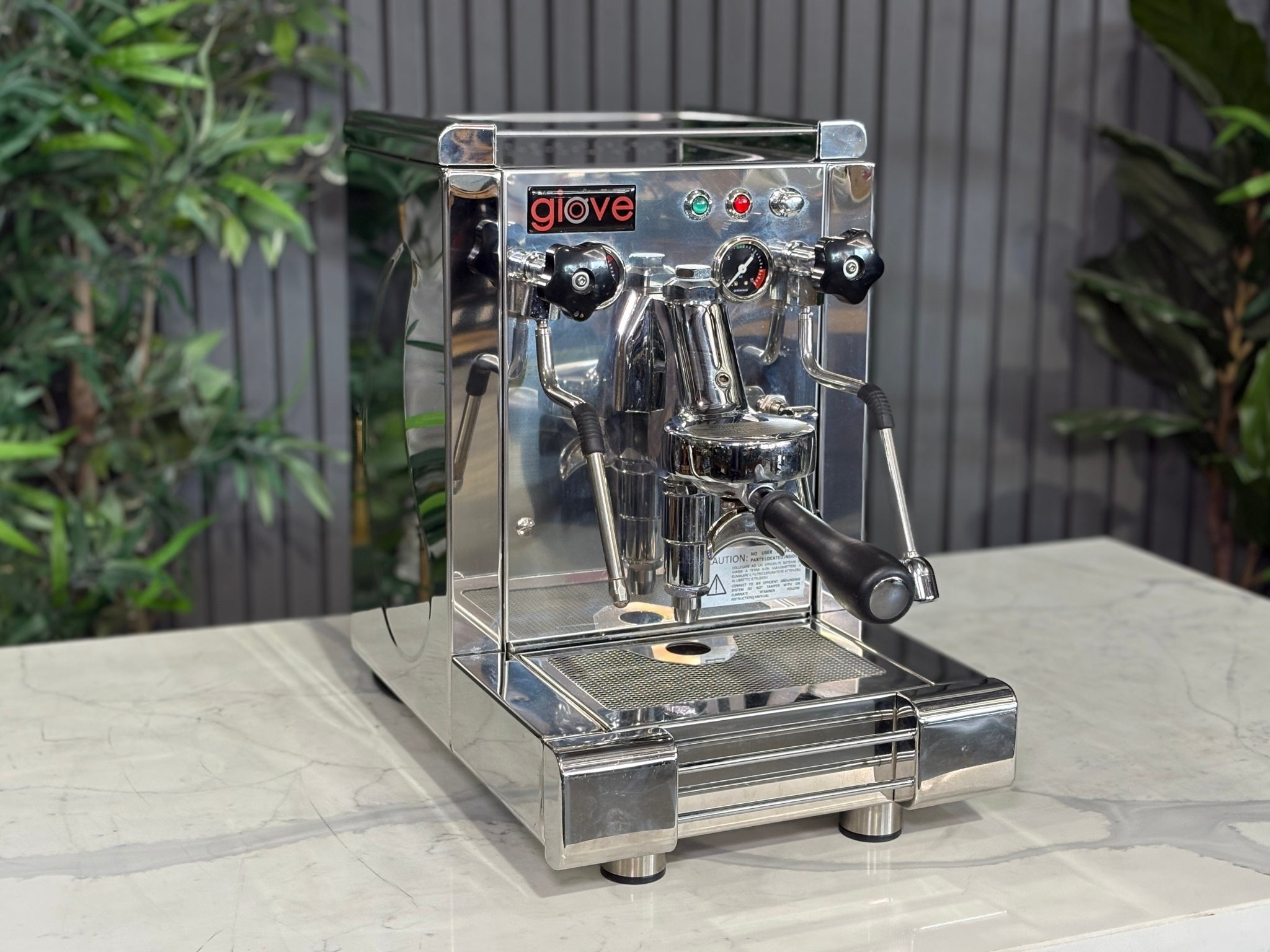 Royal First Giove - 1 Group Commercial Espresso Machine - Stainless