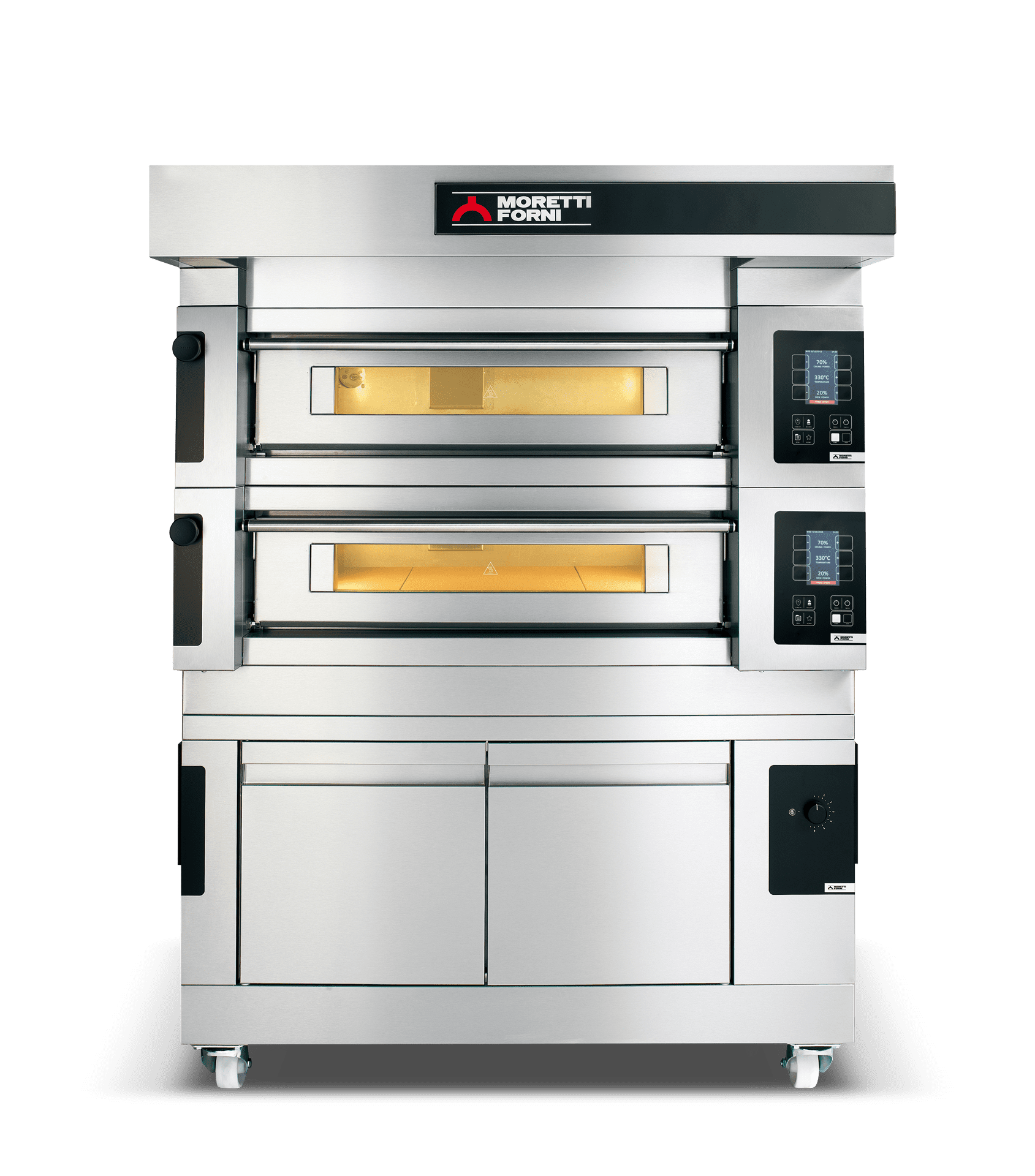 Moretti Forni serieS Double Deck Oven on Prover - 20 x 35cm Pizza