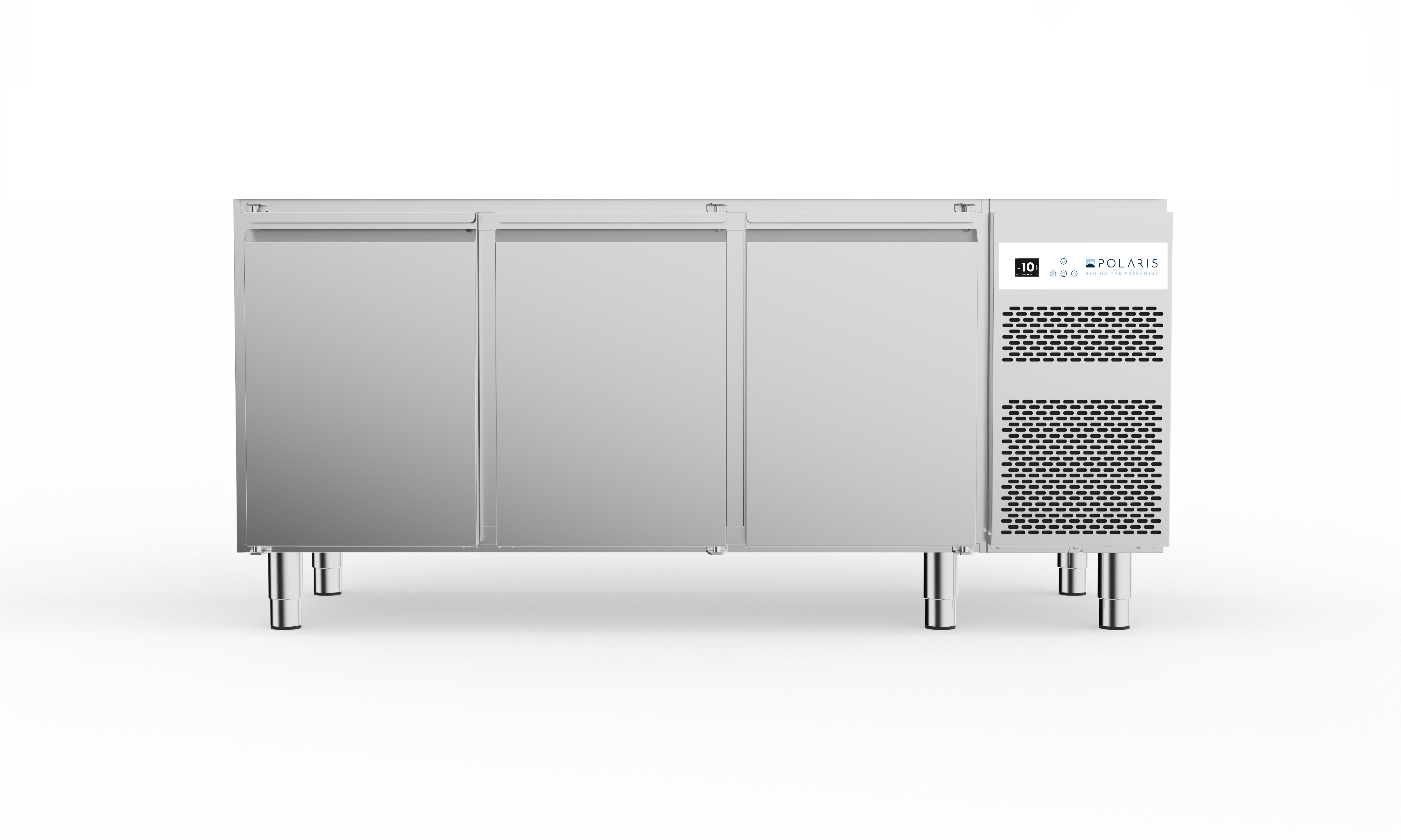 POLARIS 279L 3 Door Underbench Freezer Without Top S25-03 BT H710 S