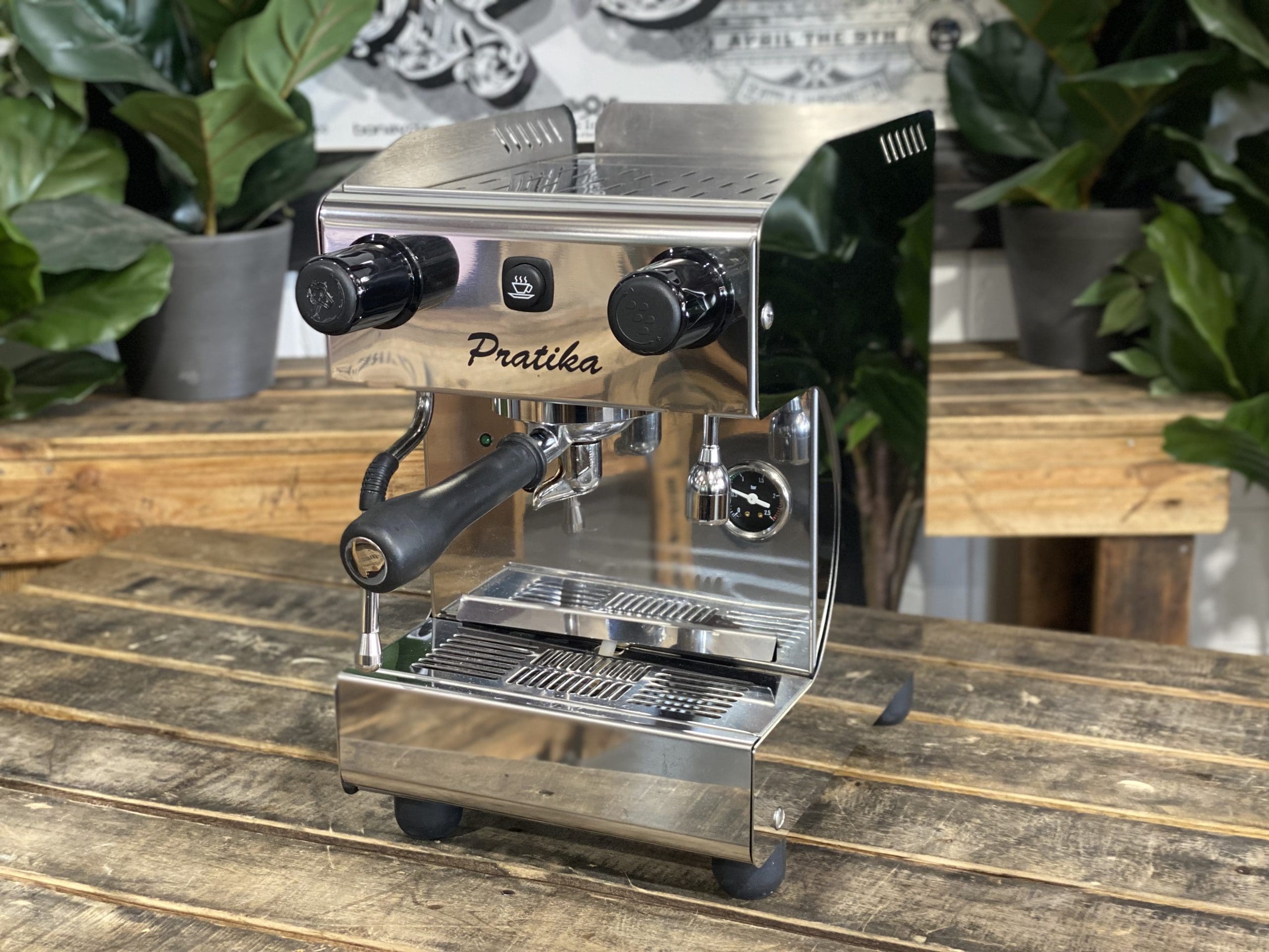 SAB Pratika - 1 Group Commercial Espresso Machine - Stainless