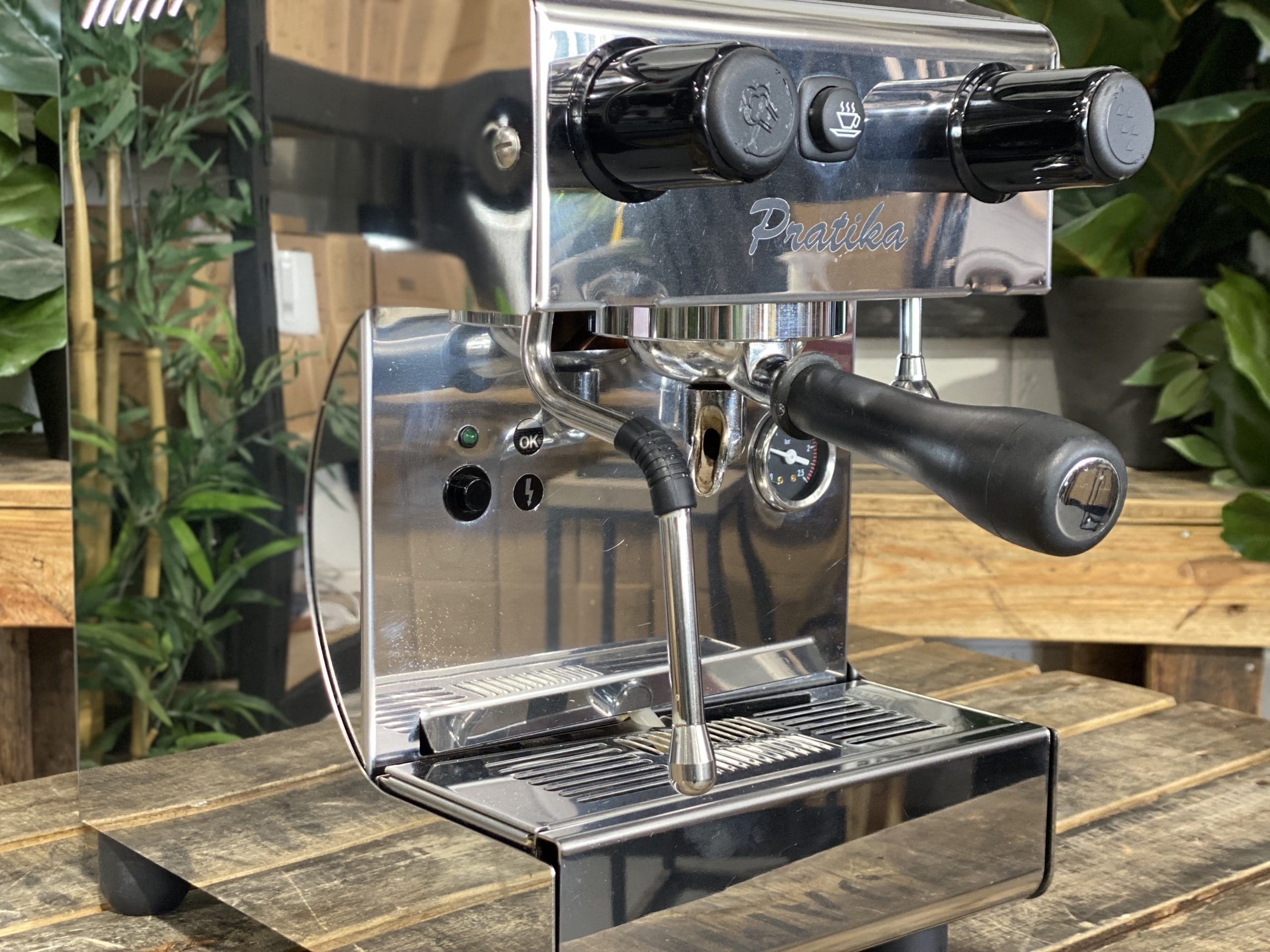 SAB Pratika - 1 Group Commercial Espresso Machine - Stainless