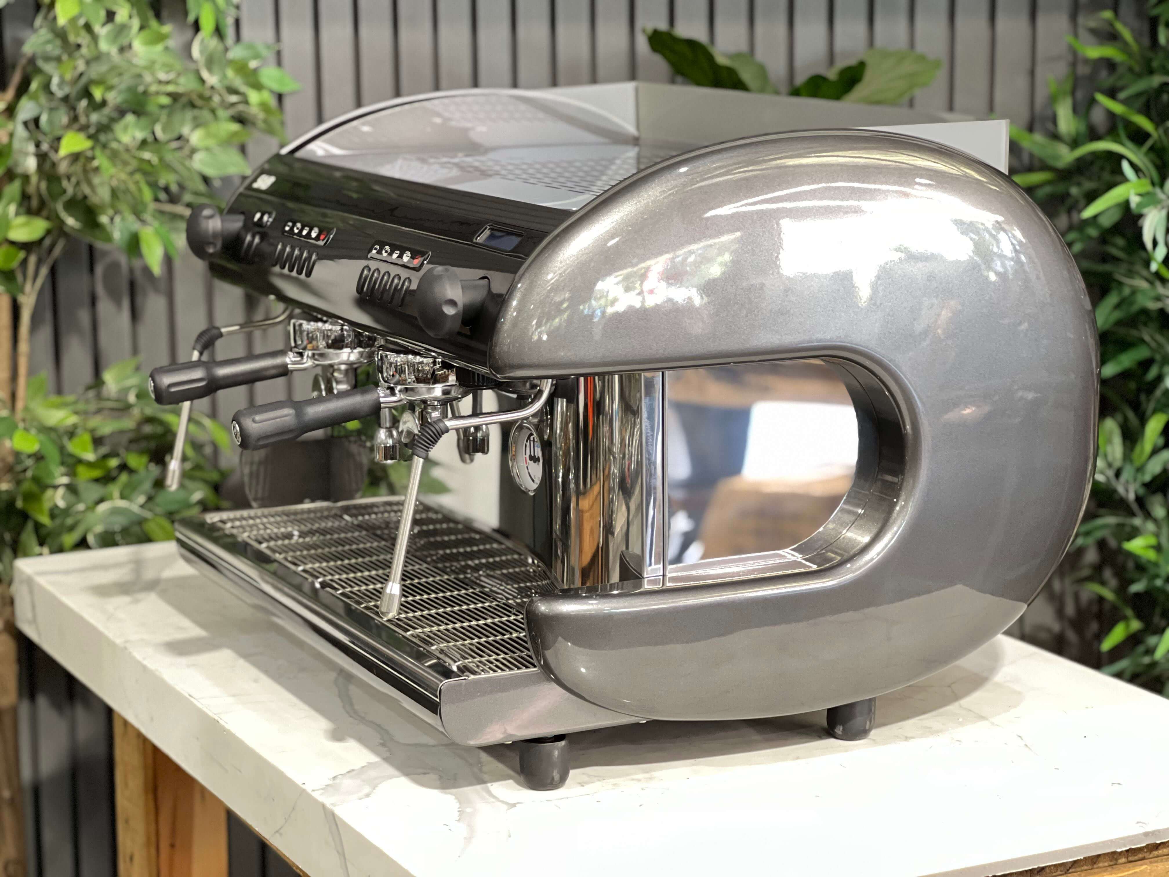 Sab Ellipse Dark - 2 Group Commercial Espresso Machine - Grey