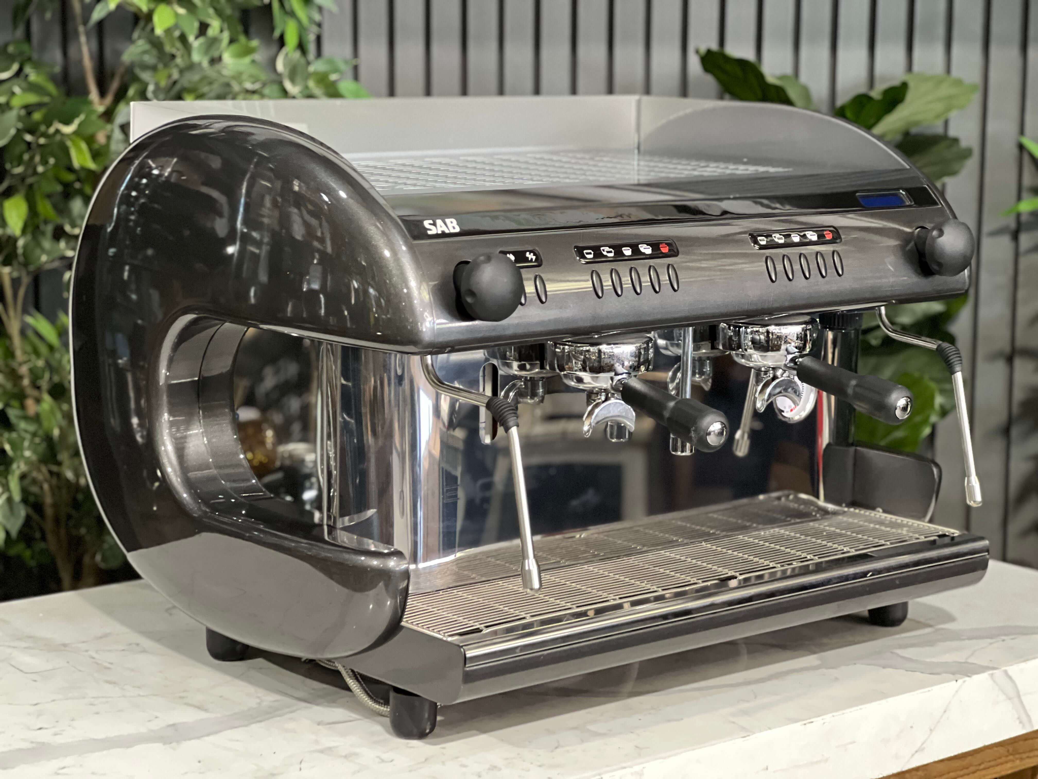 Sab Ellipse Dark - 2 Group Commercial Espresso Machine - Grey