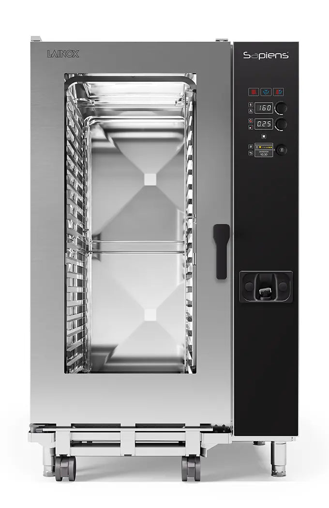 Lainox 20 X 2/1Gn Sapiens Electric Direct Steam Combi Oven With Manual Eelctronic Controls SAE202B