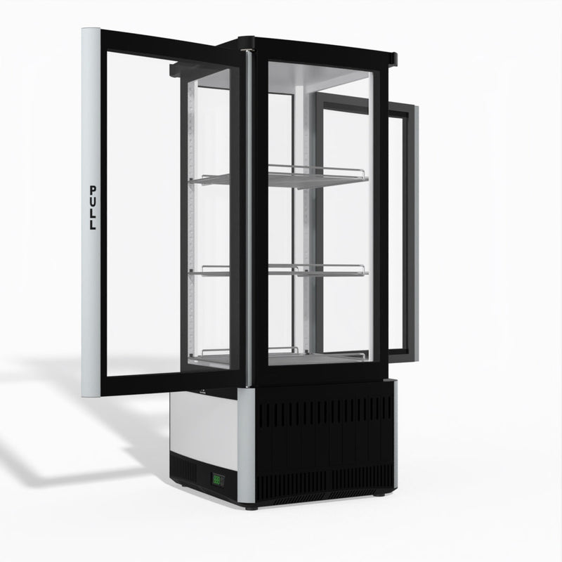 Skope SC112N-A 4 Glass Sided Display Fridge