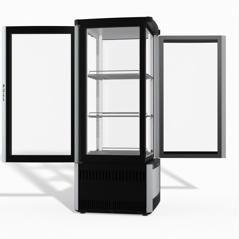 Skope SC112N-A 4 Glass Sided Display Fridge