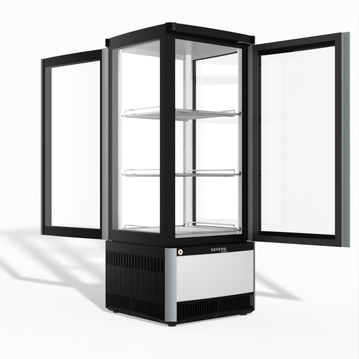 Skope SC112N-A 4 Glass Sided Display Fridge