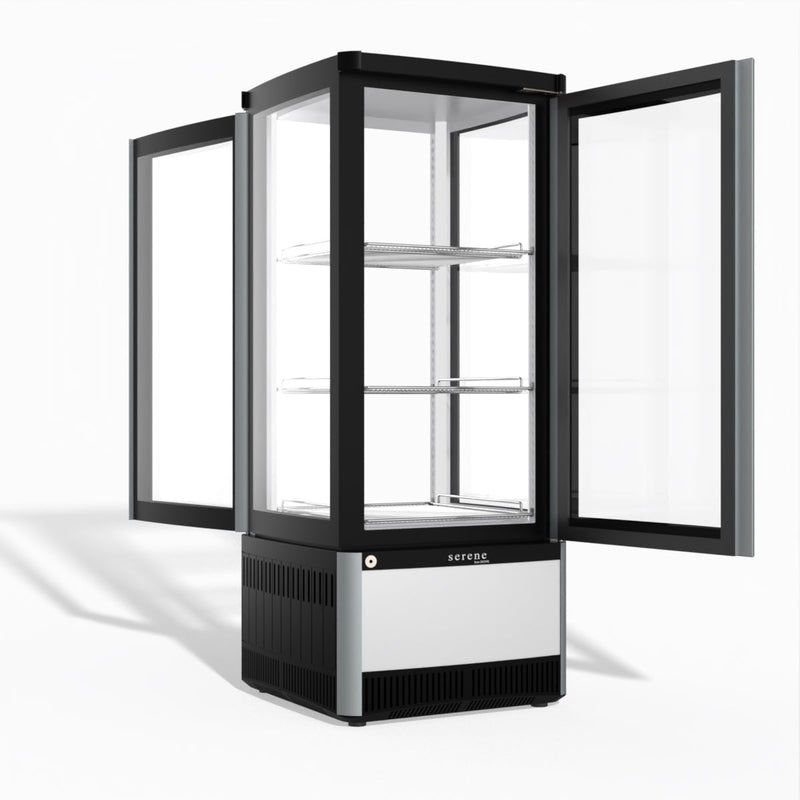 Skope SC112N-A 4 Glass Sided Display Fridge