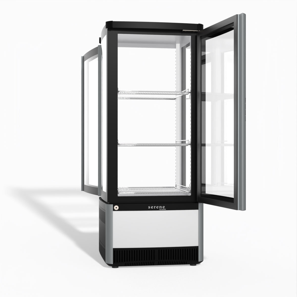 Skope SC112N-A 4 Glass Sided Display Fridge