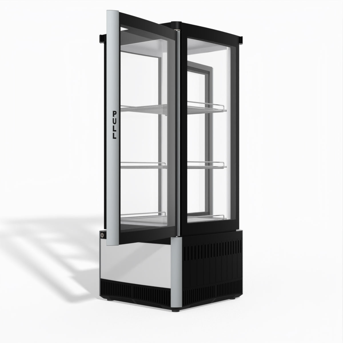 Skope SC112N-A 4 Glass Sided Display Fridge