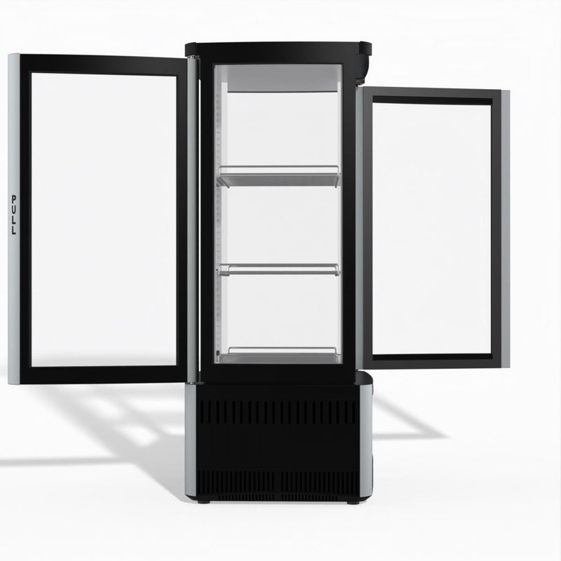 Skope SC112N-A 4 Glass Sided Display Fridge