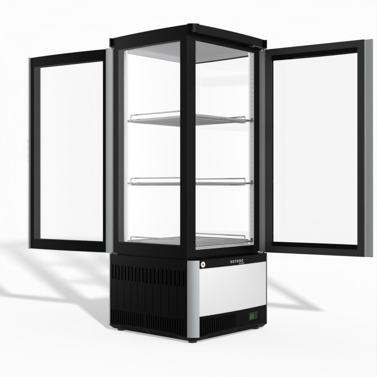 Skope SC112N-A 4 Glass Sided Display Fridge