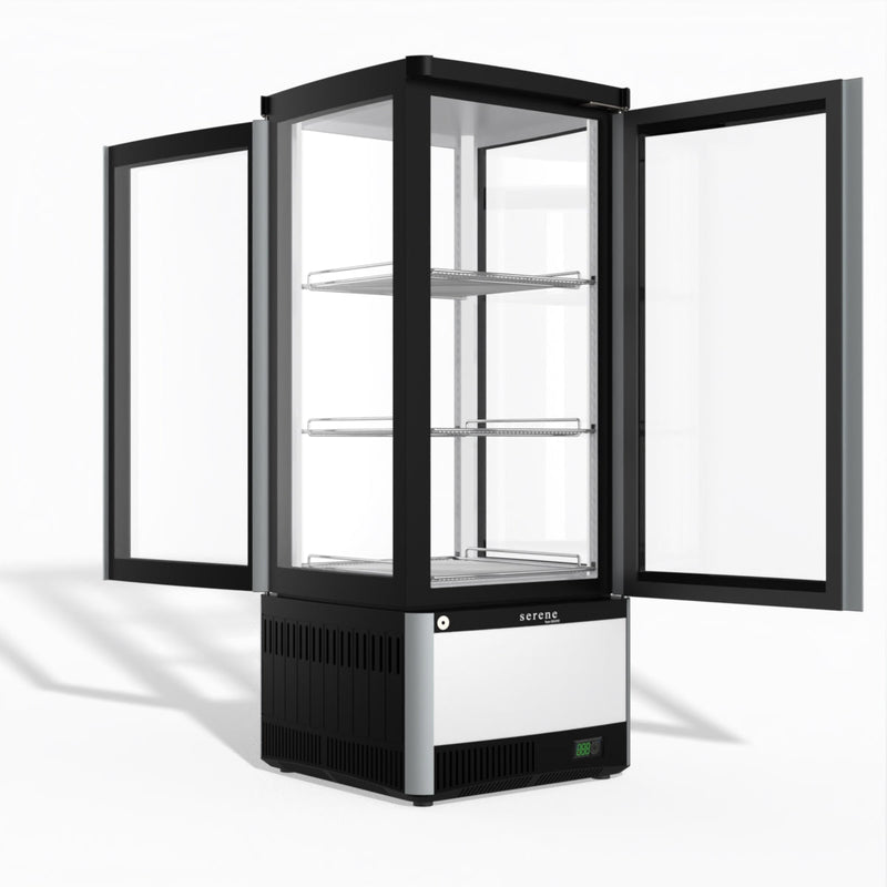 Skope SC112N-A 4 Glass Sided Display Fridge