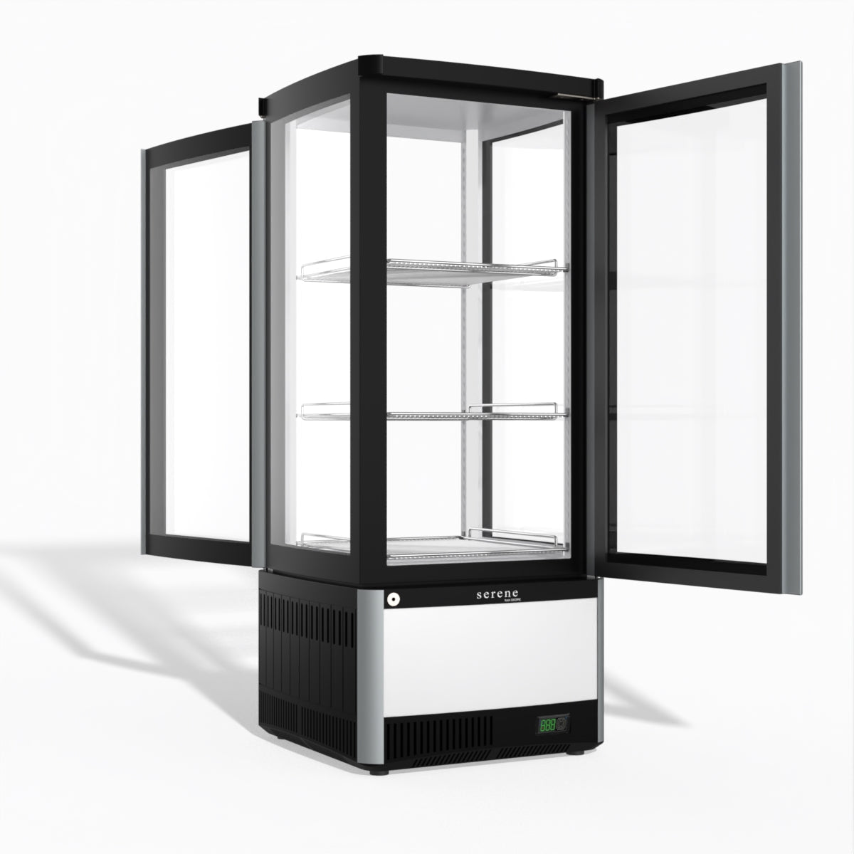 Skope SC112N-A 4 Glass Sided Display Fridge