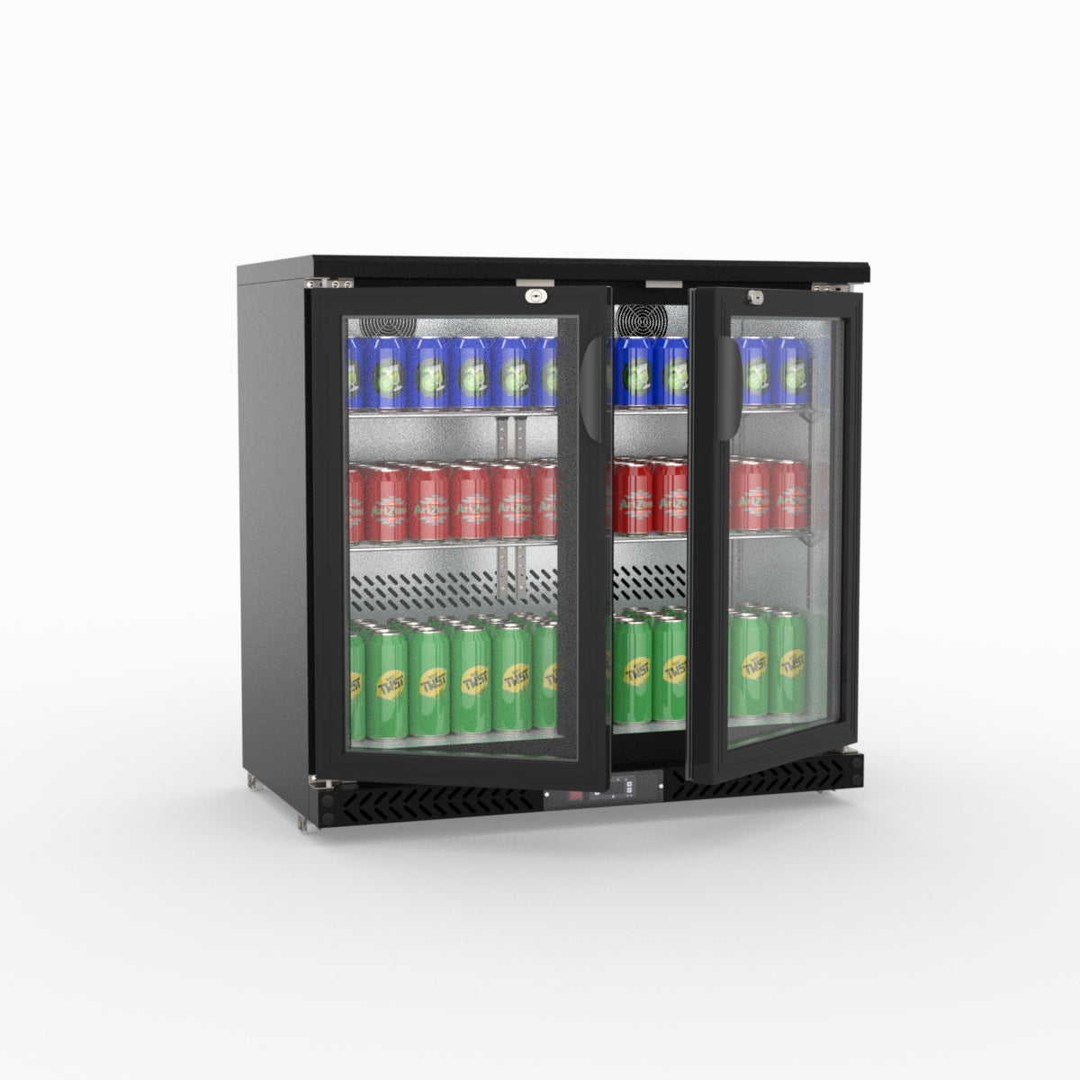 Thermaster Two Door Drink Cooler SC248G