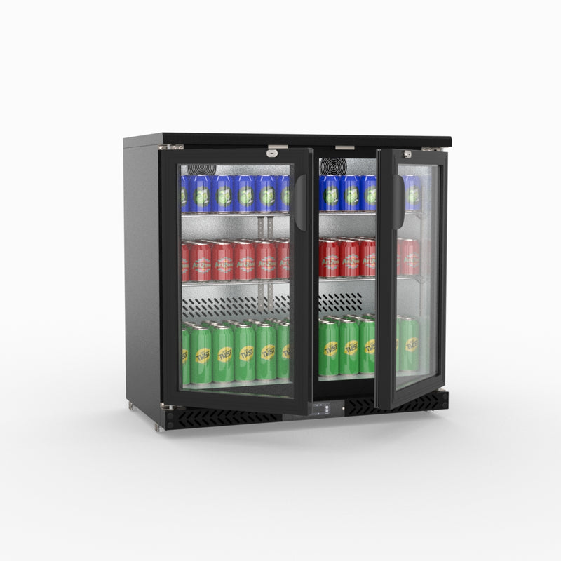 Thermaster Two Door Drink Cooler SC248G