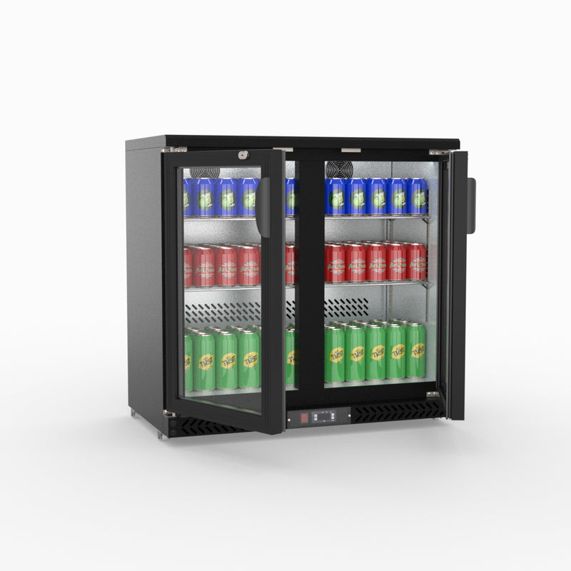 Thermaster Two Door Drink Cooler SC248G