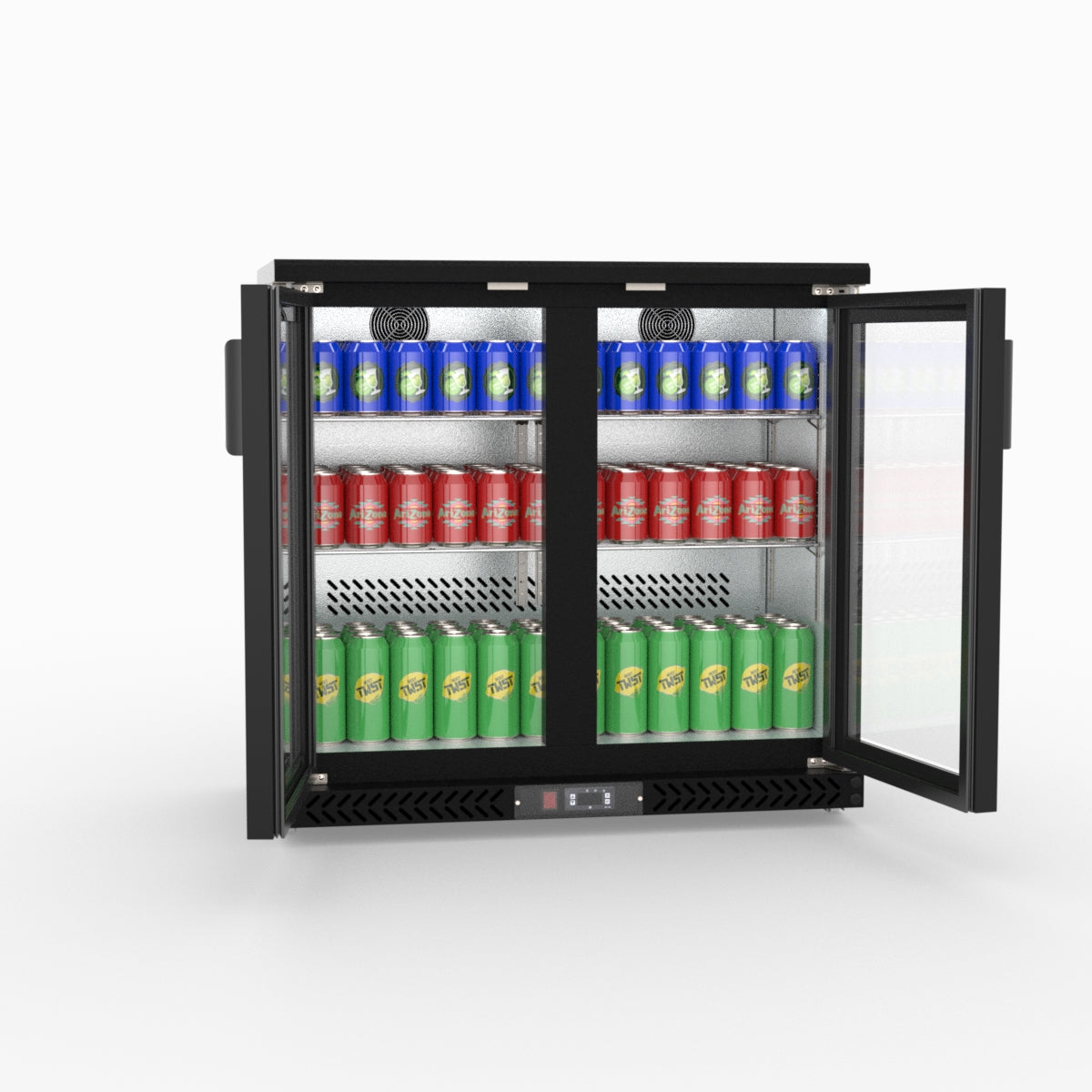 Thermaster Two Door Drink Cooler SC248G