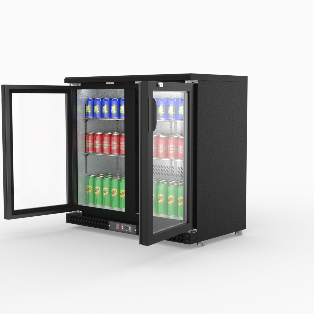 Thermaster Two Door Drink Cooler SC248G