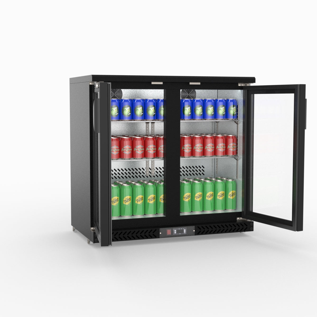 Thermaster Two Door Drink Cooler SC248G