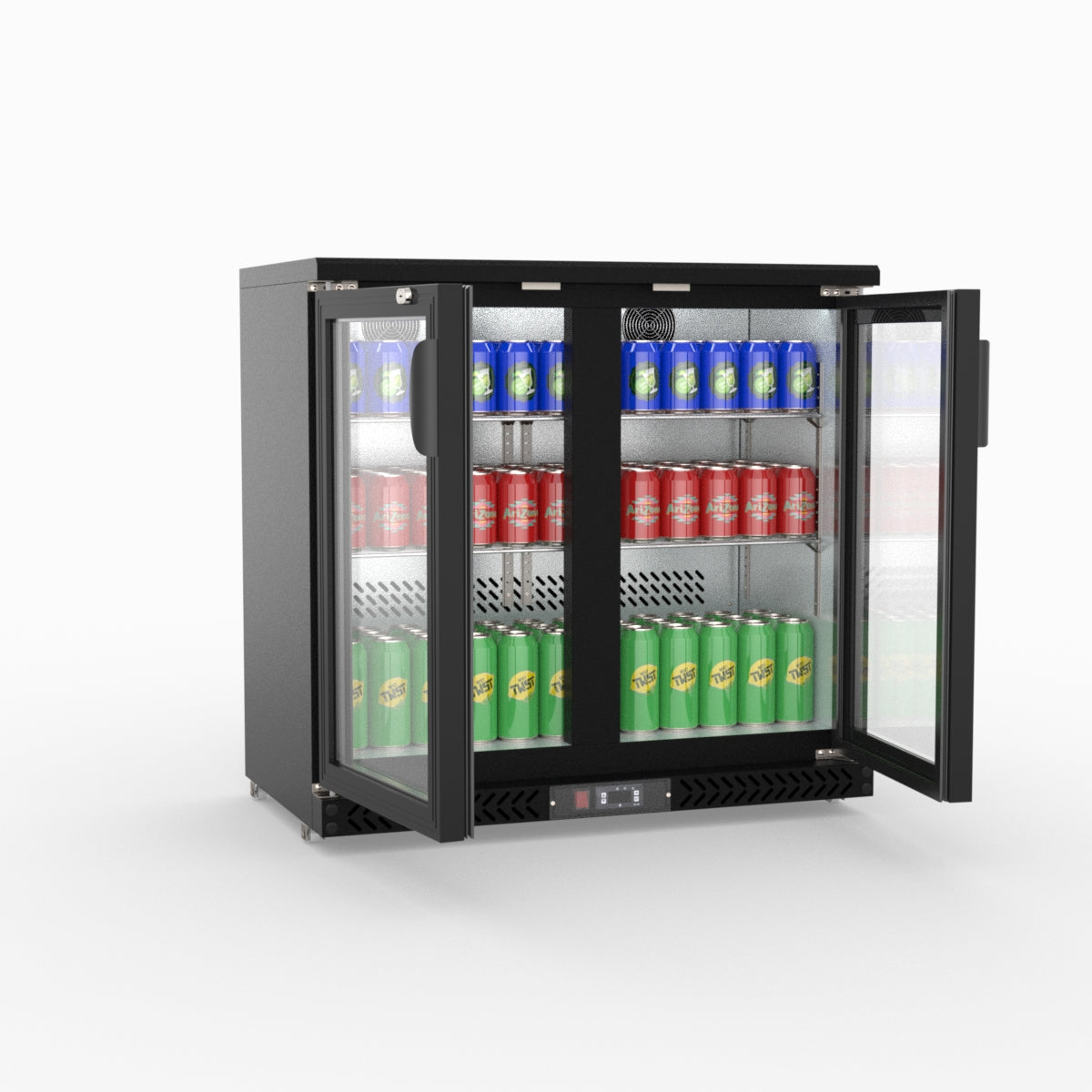 Thermaster Two Door Drink Cooler SC248G