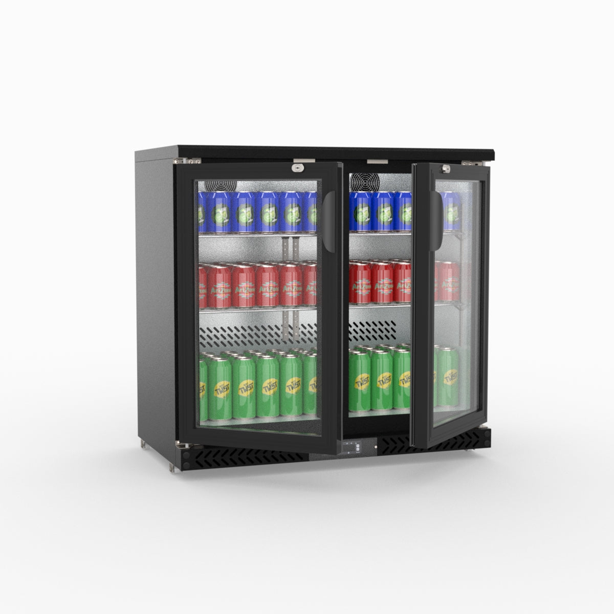 Thermaster Two Door Drink Cooler SC248G