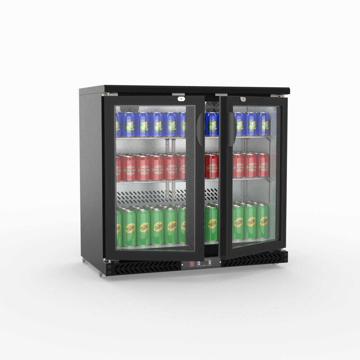 Thermaster Two Door Drink Cooler SC248G