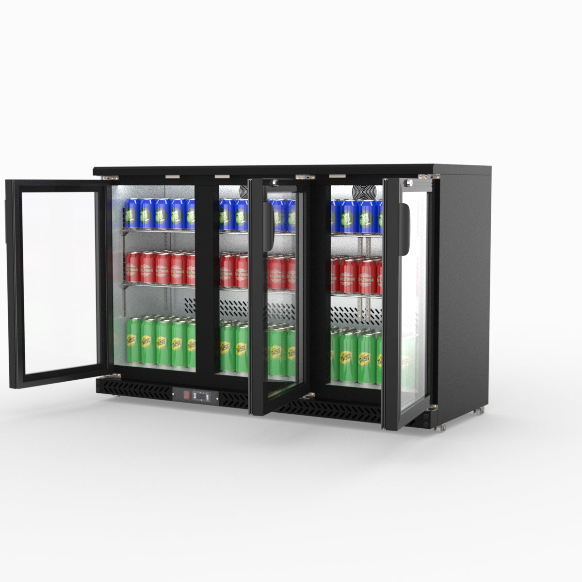 Thermaster Three Door Drink Cooler SC316G