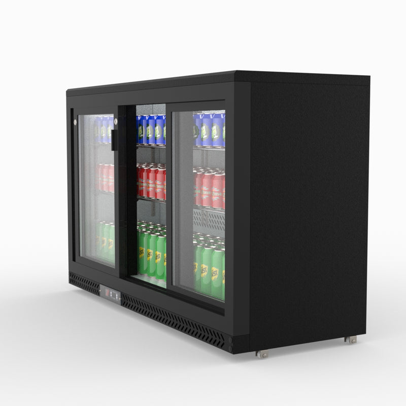 Thermaster Three Sliding Door Bar Cooler SC316SD