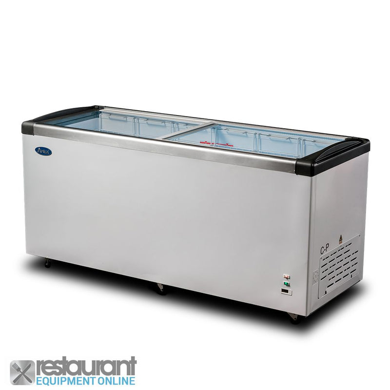 Atosa Glass Top Chest Freezer 620P