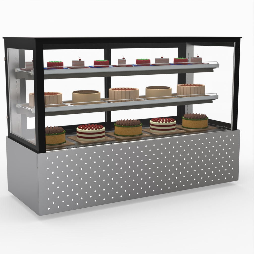 Bonvue Chilled Cake Showcase Food Display SG180FA-2XB