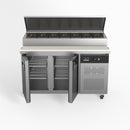 AG 2 Door Saladette Fridge - Fits 7 x 1/3 GN Trays SH2000-700