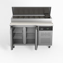 AG 2 Door Saladette Fridge - Fits 7 x 1/3 GN Trays SH2000-700